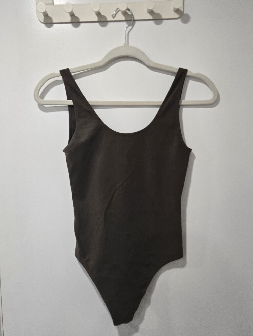 Wilfred Free Brown Cotton Bodysuit